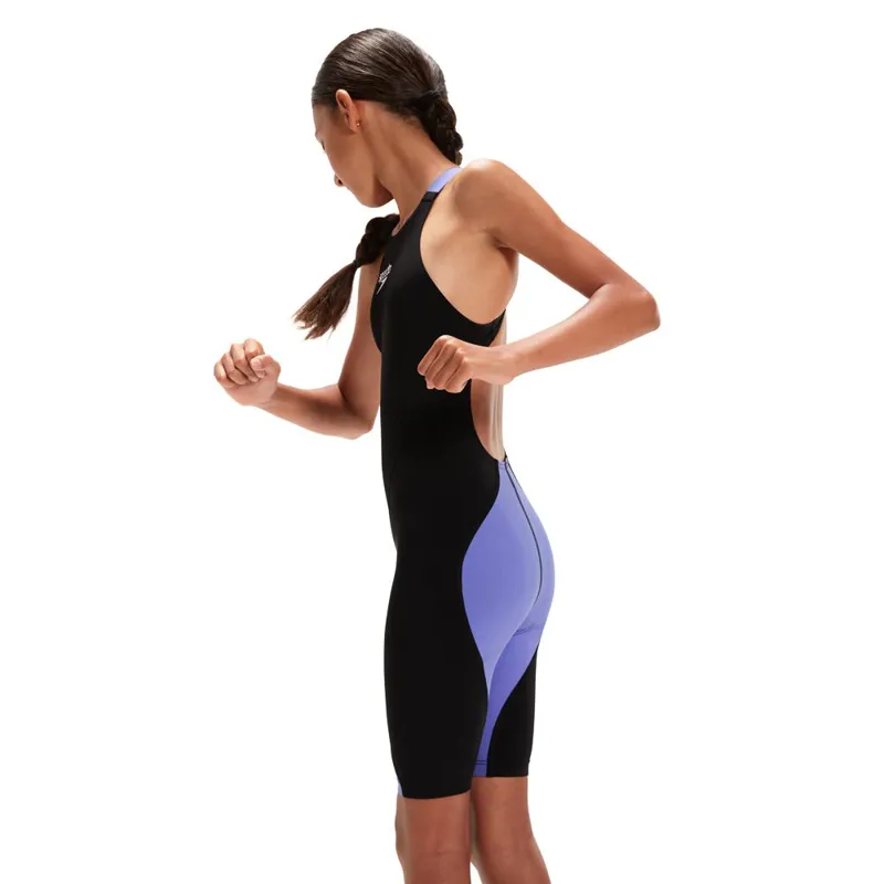 Speedo Fastskin Junior LZR Ignite Kneeskin Black/Miami Lilac-4